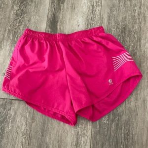 Oiselle Pink running shorts